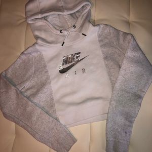 Nike crop hoodie
